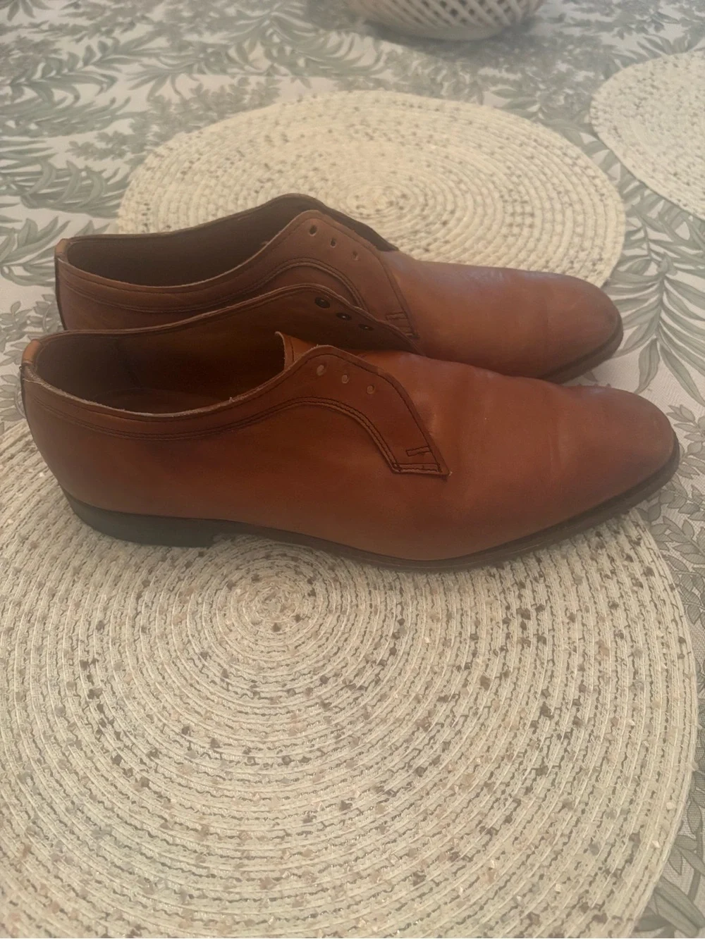 Allen Edmonds Brown Leather Shoes Preowned